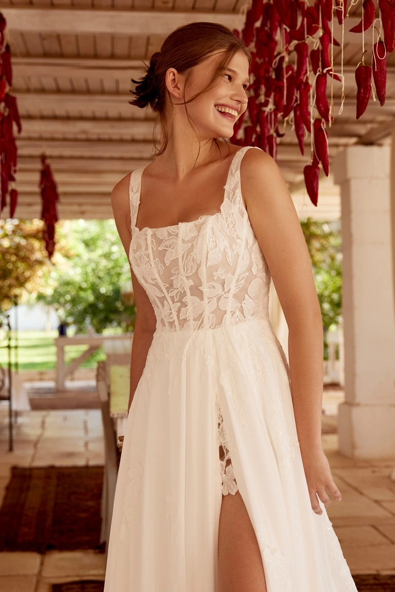 Wedding dress by Lillian West, style 66396 DTL
