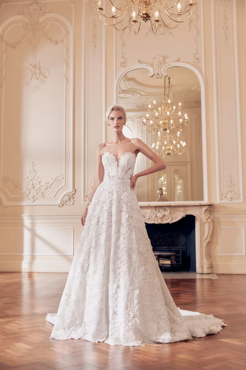 Wedding dress by Ellis Bridals, style Daphne