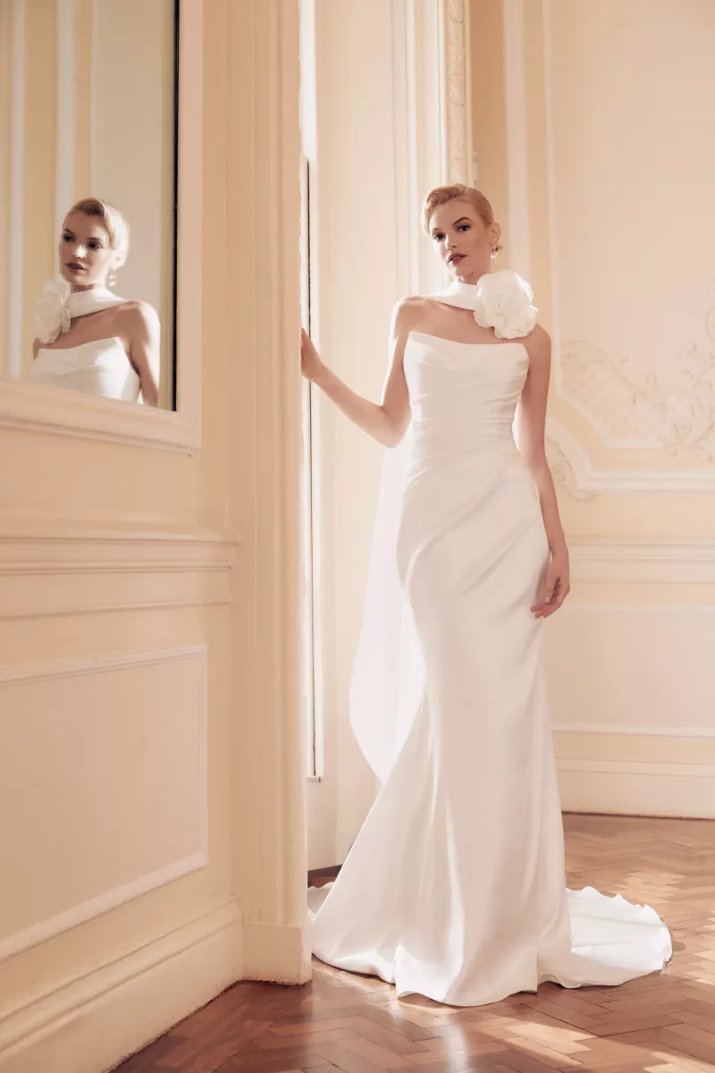 Wedding dress by Ellis Bridals, style Gabriella front