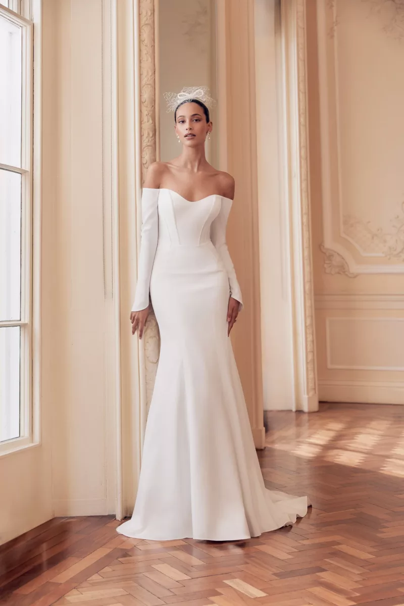 Wedding dress by Ellis Bridals, style Verity FRONT