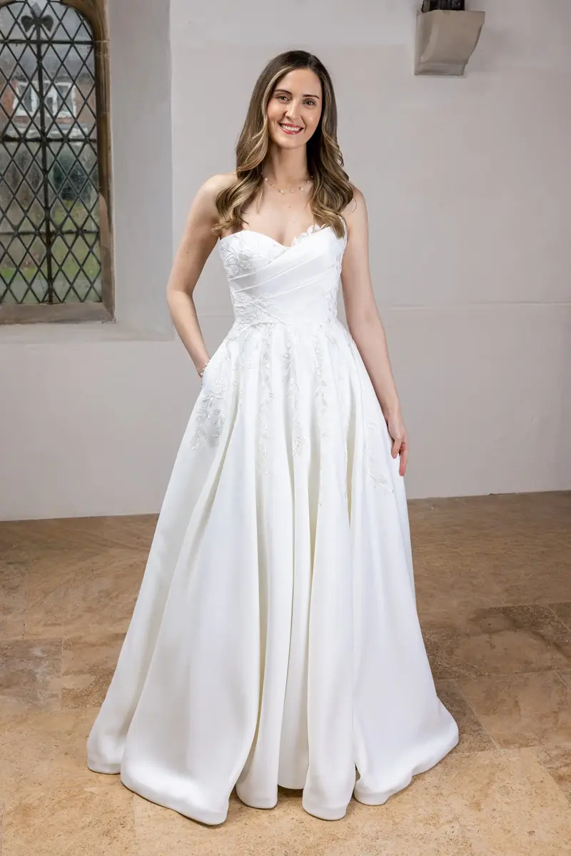 Wedding dress by Ellis Bridals, style Annabelle
