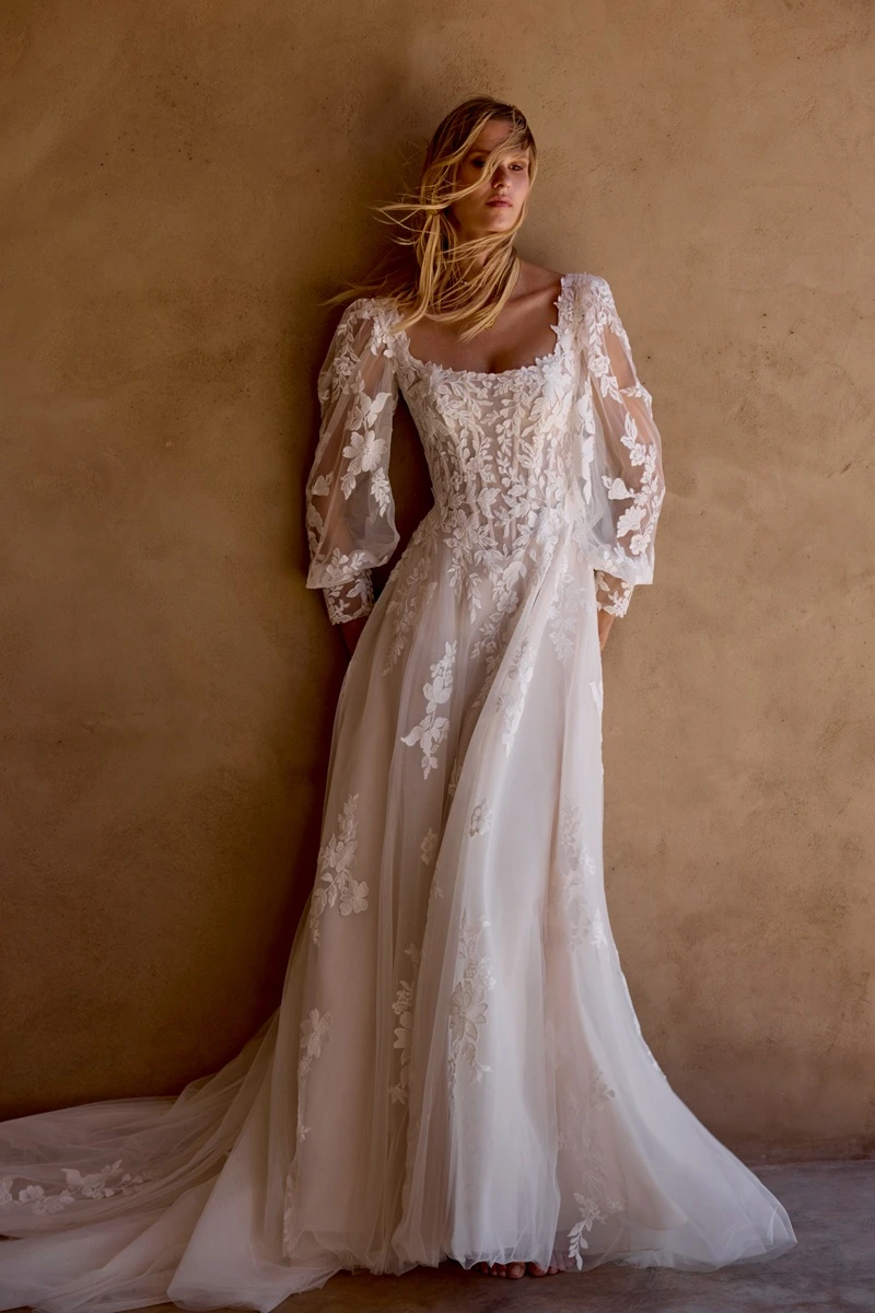 Wedding dress by Lillian West, style 66396 DTL
