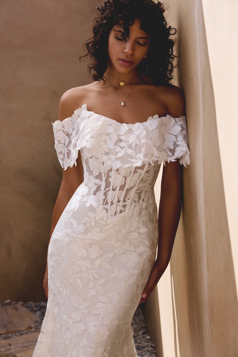 Wedding dress by Lillian West, style 66424 FC