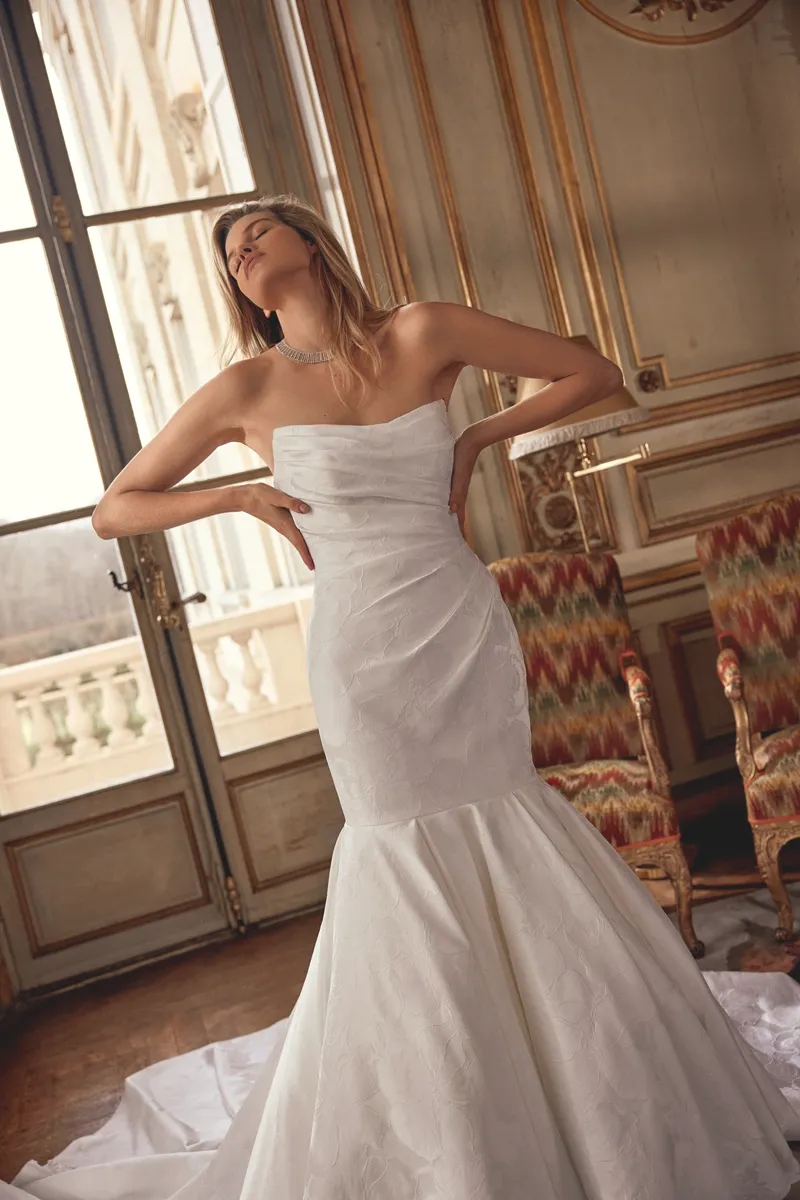 Wedding dress by Ellis Bridals, style Juliette Front