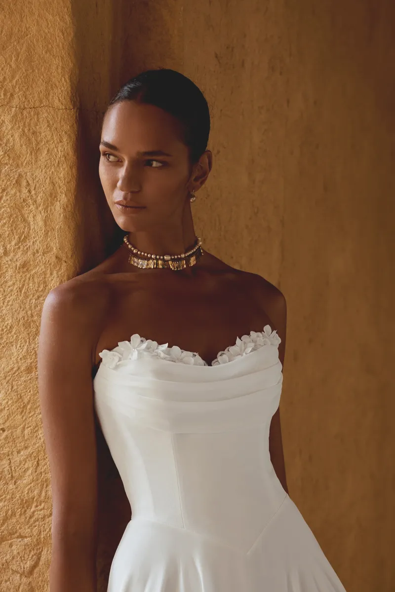 Wedding dress by Lillian West, style 66398 FB