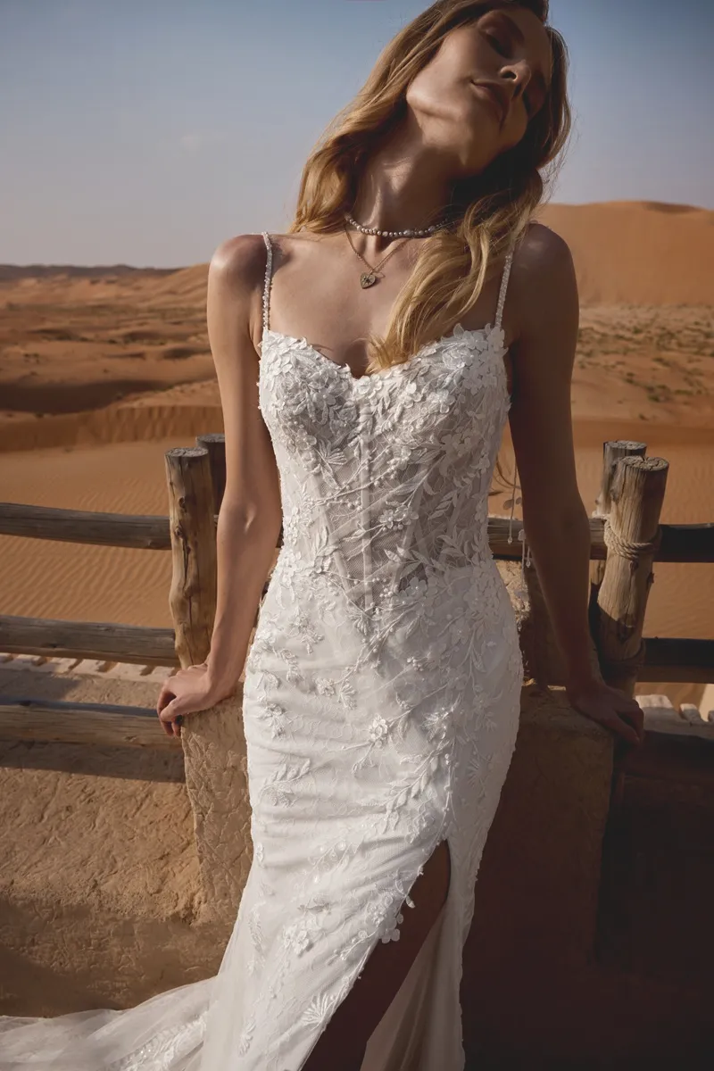 Wedding dress by Lillian West, style 66422 FC